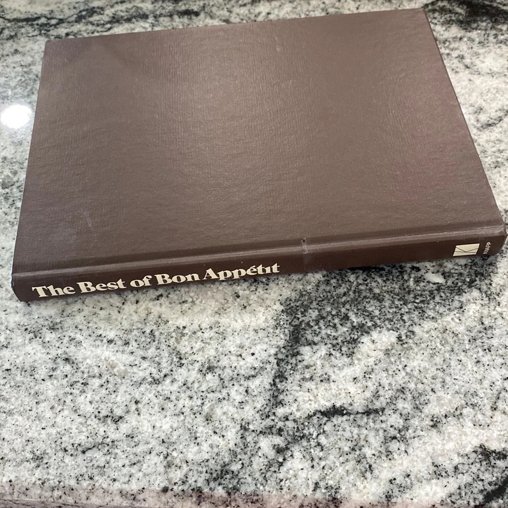 The Best of Bon Appetit Cookbook - 1979 First Edition!